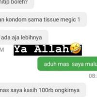 alasan-chat-penumpang-ojol-bikin-ngakak-kok-ada-yang-nitip-kondom-sama-tisue-magic