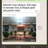 masjid-gedhe-kauman-disebut-pasang-pohon-natal-begini-penjelasan-keraton