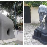 patung-gajah-mungkur-lucu-di-gresik-jadi-viral-ini-penampakan-aslinya