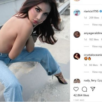 netizen-heboh-millen-cyrus-unggah-foto-toples-ria-ricis-ikut-komentar