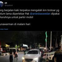 sindir-anies-karena-trotoar-jadi-tempat-parkir-netizen-kapan-pintermu