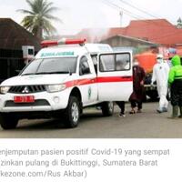 sempat-diizinkan-pulang-pasien-di-sumbar-dijemput-lagi-karena-positif-corona