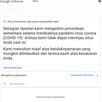 layanan-pendaftaran-google-adsense-tutup-sementara