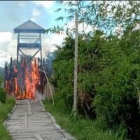 kampung-narkoba-ala-kolombia-di-kalteng-punya-tower-intai-3-lapis-gerbang