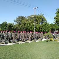 komandan-puslatpurmar-5-baluran-pimpin-langsung-apel-pagi