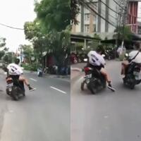 video-bule-di-bali-berkendara-ugal-ugalan-di-jalan-demi-konten