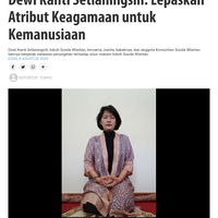 dewi-kanti-setianingsih--lepaskan-atribut-keagamaan-untuk-kemanusiaan