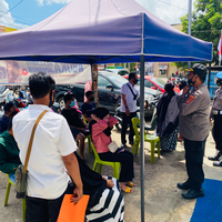 kapolsek-panca-rijang-imbau-pemakaian-masker-ke-pengunjung-bri