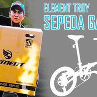 unboxing-sepeda-lipat-element-troy-2020