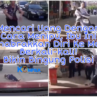 cari-uang-dengan-cara-menipu-ibu-ini-konyol-menabrakkan-diri-ke-mobil-berkali-kali