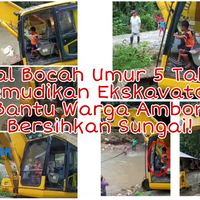 viral-bocah-umur-5-tahun-kemudikan-ekskavator-bantu-warga-ambon-bersihkan-sungai
