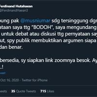 panas-perihal-kata-bodoh-ferdinand-hutahaean-tantang-debat-musni-umar