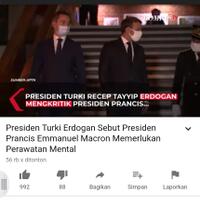 presiden-erdogan-sebut-presiden-macron-memerlukan-perawatan-mental