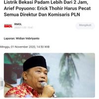 listrik-bekasi-pdam-lbih-dri-2-jampoyuonoerick-hrs-pcat-smua-direktrkmisarispln