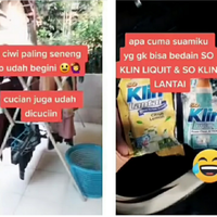 kocak-niat-bantu-istri-pria-ini-gunakan-pewangi-lantai-saat-mencuci-pakaian