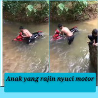 terlalu-kreatif-anak-ini-mencuci-motor-dan-akhirnya-masuk-bengkel