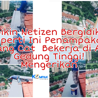tukang-cat-menantang-maut-mengecat-atap-gedung-tinggi-tanpa-pengaman-netizen-ngeri