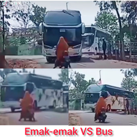 lagi-lagi-viral-emak-emak-lawan-bus-besar-eh-malah-busnya-yang-mundur-ngalah