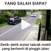 kecelakaan-motor-tabrak-mobil-di-jalan-eh-malah-kabur-tebak-yang-salah-siapa