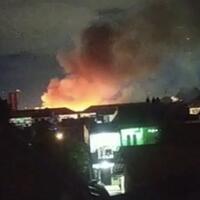 asrama-mako-brimob-kelapa-dua-terbakar