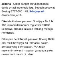 breaking-news-pesawat-sriwijaya-air-sj182-jakarta-pontianak-hilang-kontak