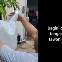 bikin-merinding-cara-pria-ini-amankan-sarang-tawon-dari-pohon-sangat-berbahaya