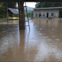 satu-balai-pengajian-nyaris-terseret-arus-deras-di-pidie-jaya