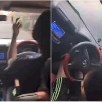 gara-gara-keasyikan-main-tik-tok-sebuah-mobil-akhirnya-nyungsep
