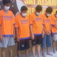 dibekuk-ini-penampakan-6-preman-pengeroyok-anggota-tni-al-di-terminal-bungurasih