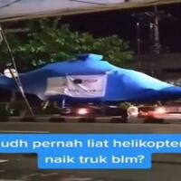 viral-helikopter-naik-truk-di-ciputat-tangsel