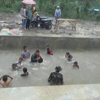 bendungan-mini-rampung-dibangun-tmmd-warga-pekorea-gelar-syukuran
