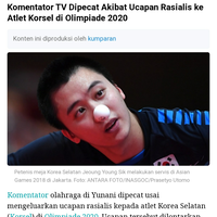 stasiun-tv-korsel-dikecam-kenalkan-indonesia-dengan-rasis-di-olimpiade-tokyo