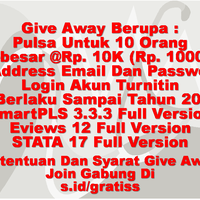 give-away-akun-turnitin-smartpls-333-eviews-12-stata-17-full-version