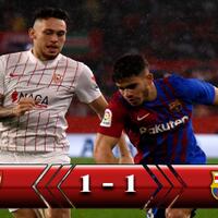 hasil-pertandingan-sevilla-vs-barcelona-skor-1-1