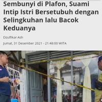 sembunyi-di-plafon-suami-intip-istri-dengan-selingkuhan-lalu-bacok-keduanya