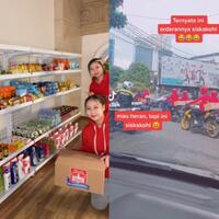 rombongan-kurir-merah-penuhi-jalan-ternyata-antar-orderan-siska-kohl