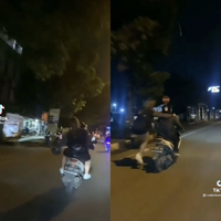 wanita-ini-lompat-dari-motor-gegara-berantem-dengan-ayang