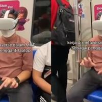 dikejar-deadline-penumpang-mrt-ini-kerja-dari-metaverse