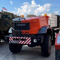 army-2022-ural-pamerkan-prototype-truk-otonom-tanpa-pengemudi-versi-militer