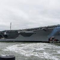 paman-sam-kirim-kapal-induk-uss-gerald-r-ford-menuju-samudra-atlantik