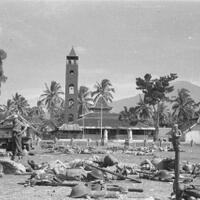 tentara-berjemur-di-alun-alun