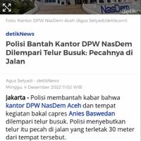 kantor-dpw-aceh-dilempari-telur-busuk-nasdem-pikir-pikir-lapor-polisi