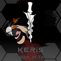 keris---singa-hitam