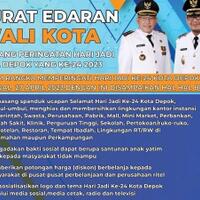 pemkot-imbau-warga-pasang-spanduk-hut-ke-24-depok-ritel-diminta-beri-diskon