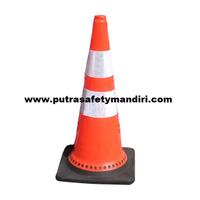 traffic-cone-black-base-kerucut-marka-jalan-75-cm-rubber