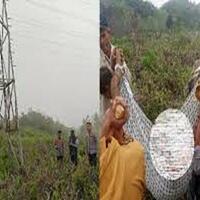 demi-konten-pria-ini-panjat-tower-sutet-berakhir-tewas-dan-gosong-tersengat-listrik