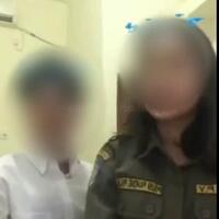 terlibat-video-mesra-sesama-wanita-satpol-pp-cantik-ini-dipecat