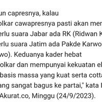 waketum-bmk-57-jika-kader-golkar-tak-dijadikan-cawapres-lebih-baik-dukung-ganjar