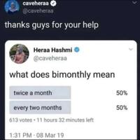 bimonthly
