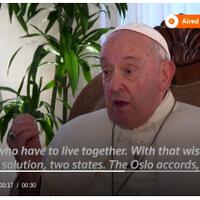 pope-says-two-state-solution-needed-for-israel-palestine